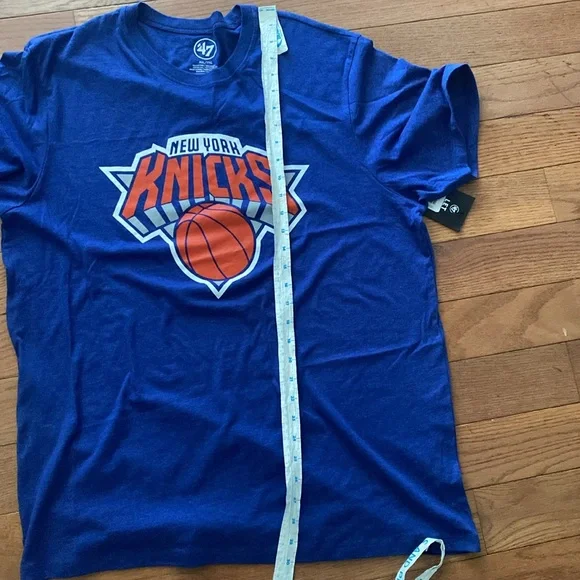 47 Brand New York Knicks Royal Blue Tee - Picture 5 of 5